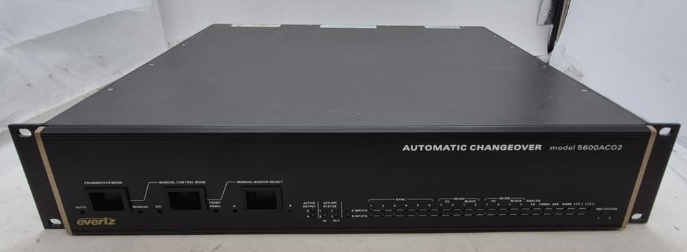 Evertz 5600ACO2 Automatic Changeover System