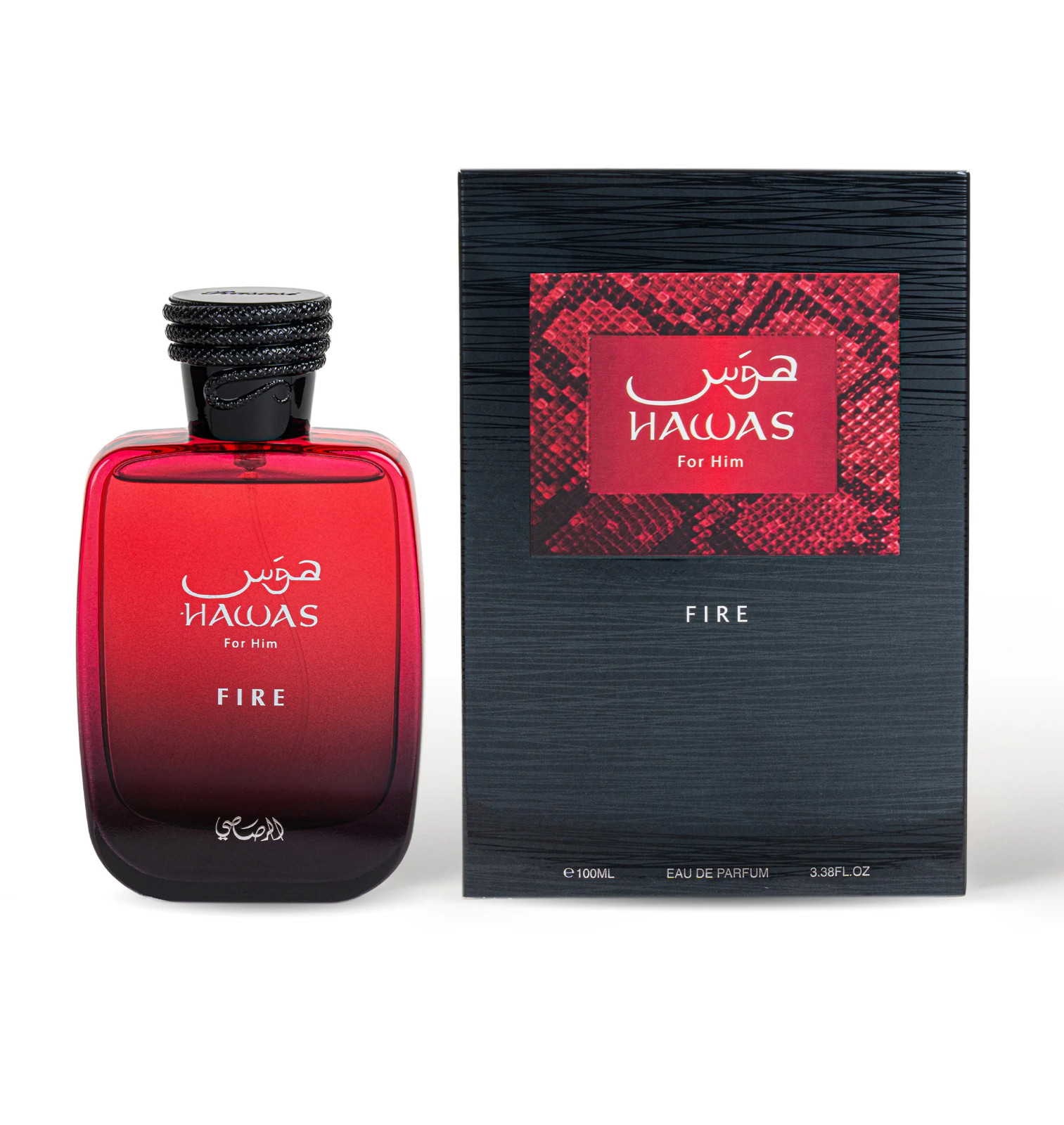 RASASI Hawas Fire Eau De Parfum Spray 100ML(3.4 Oz)
