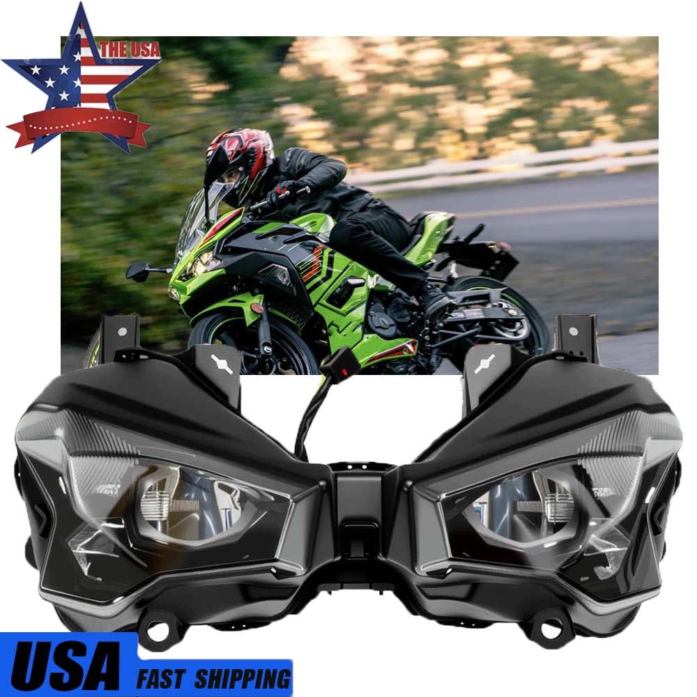 for KAWASAKI NINJA500/Ninja 500 SE ABS EX500 2024 2025 LED Headlight Assembly
