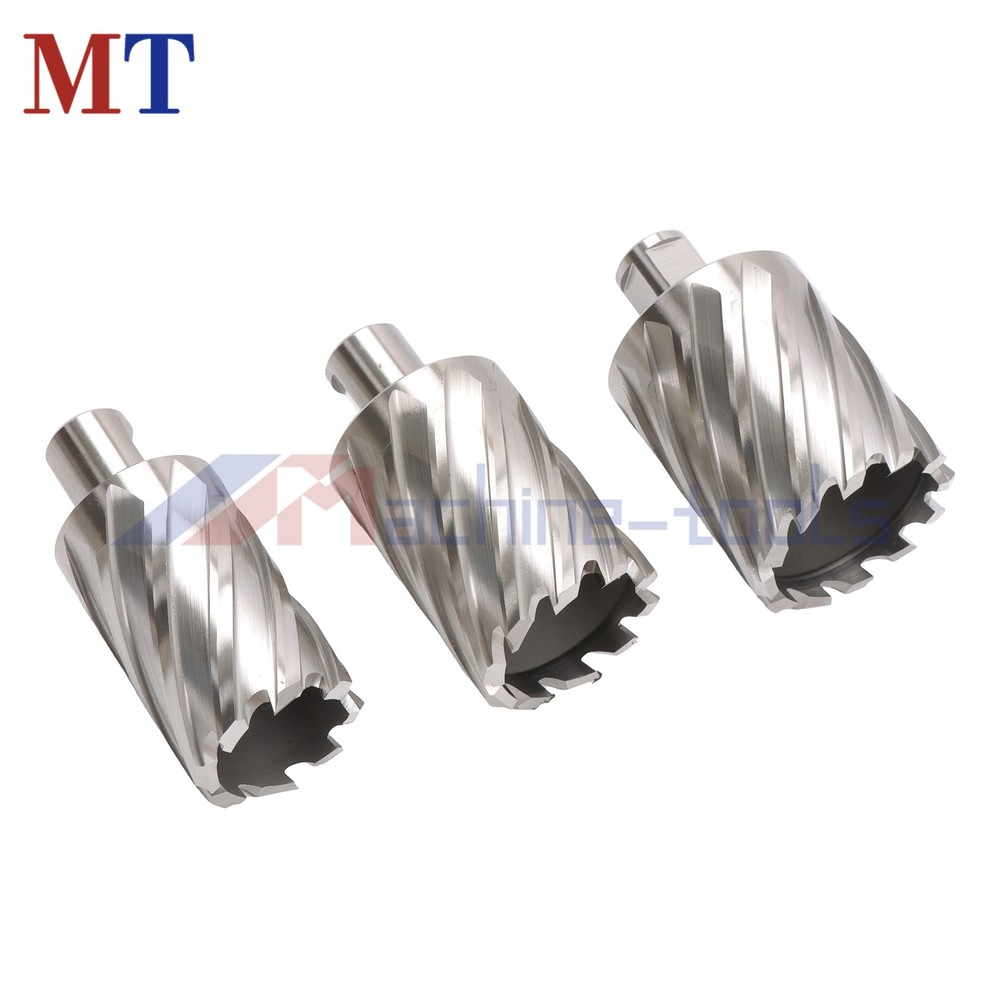 6 Pack HSS Magnetic Drill Bits Universal Shank 2" Depth Annular Cutter Set