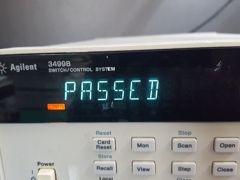 Agilent 3499B: Switch / Control System Main Frame (0243)
