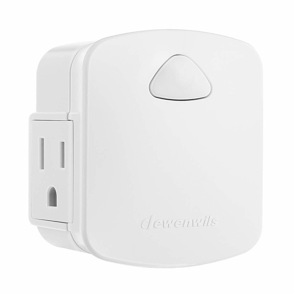 DEWENWILS Indoor Wireless Remote Controlled Outlet Plug Light Switch for Hallowe