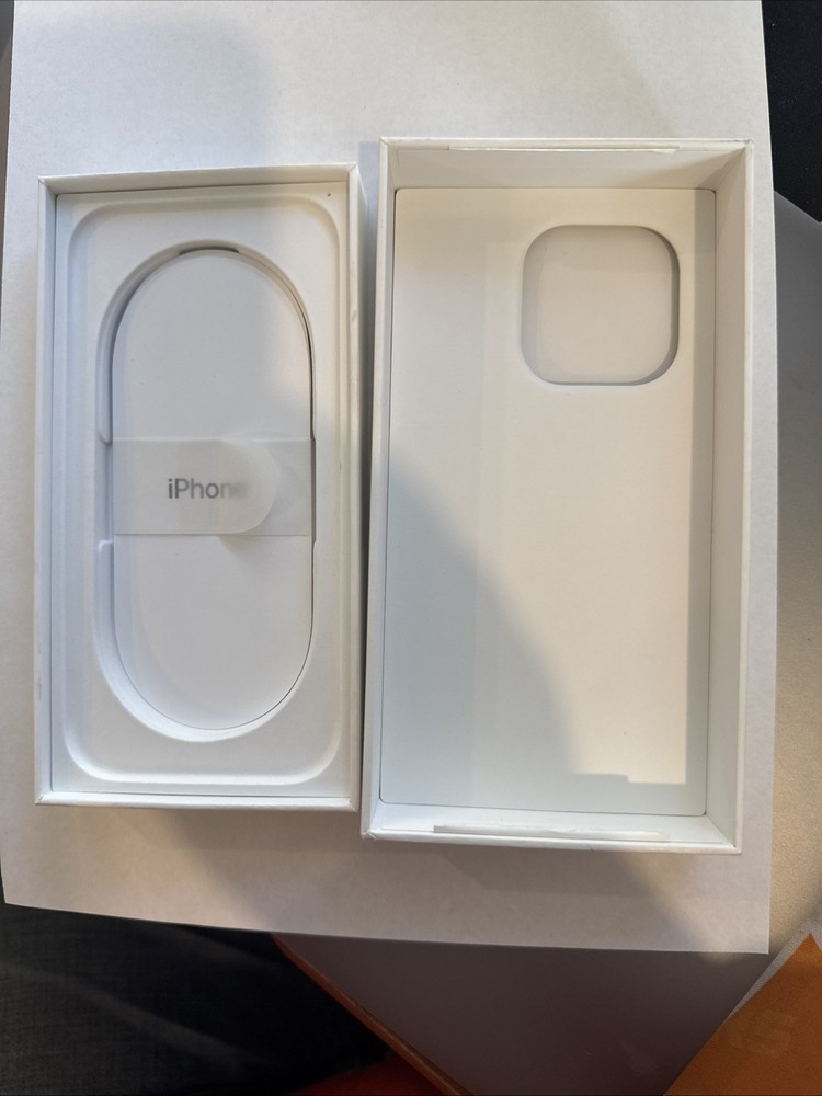 Original Apple Empty Box With Manual For iPhone 16 Pro Black Titanium