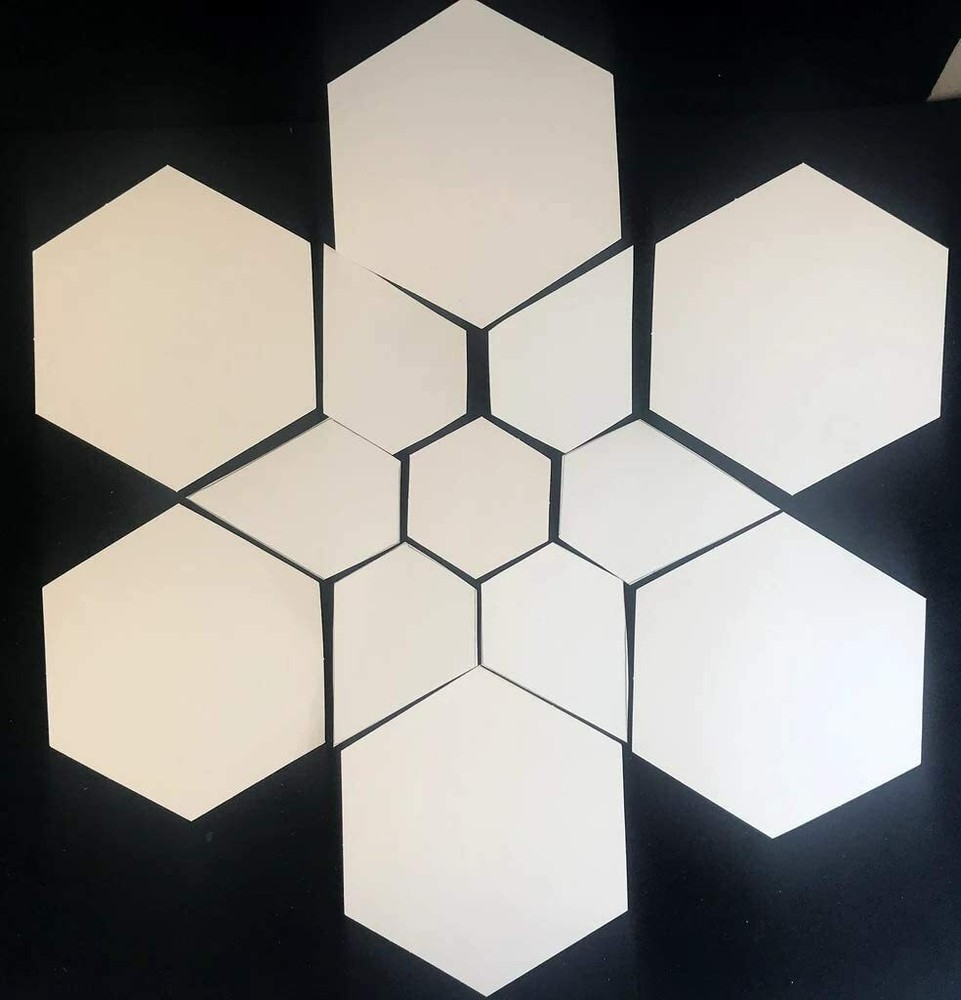 12 PCS Patchwork/English Paper Piecing Quilt Template Set