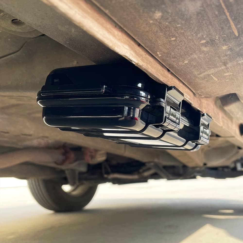 Magnetic Hidden Stash Box under Car Secret Compartment Security Safe Container