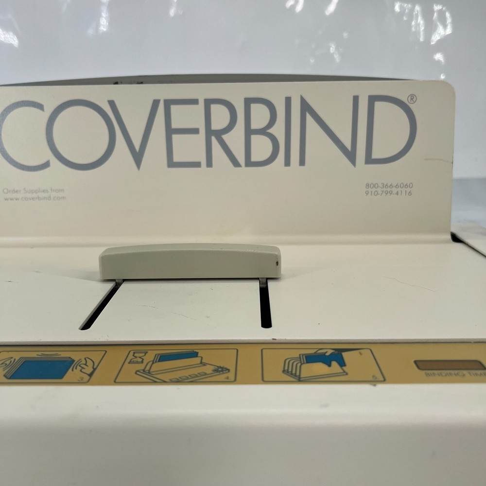 CoverBind 5000 Desktop Binding Machine w/Power Cable