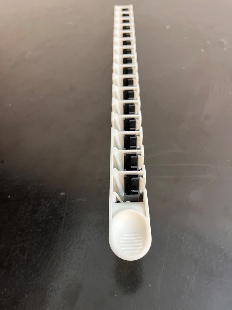 TECAN EVO Evolution Liquid Handler System: 16-Position Tube Holder, black insert