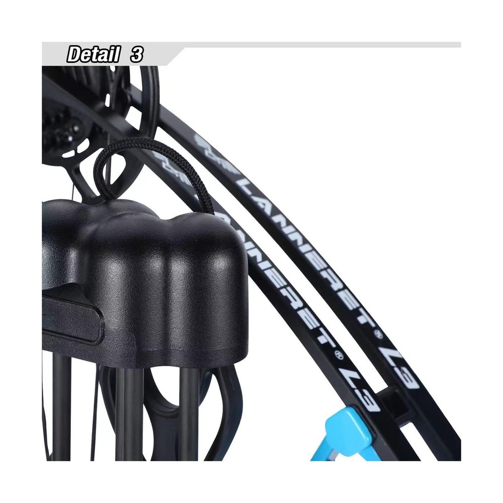 Compound Bow Set 10-40lbs for Pull Child Right Hand Lightweight Design Bow Ad...