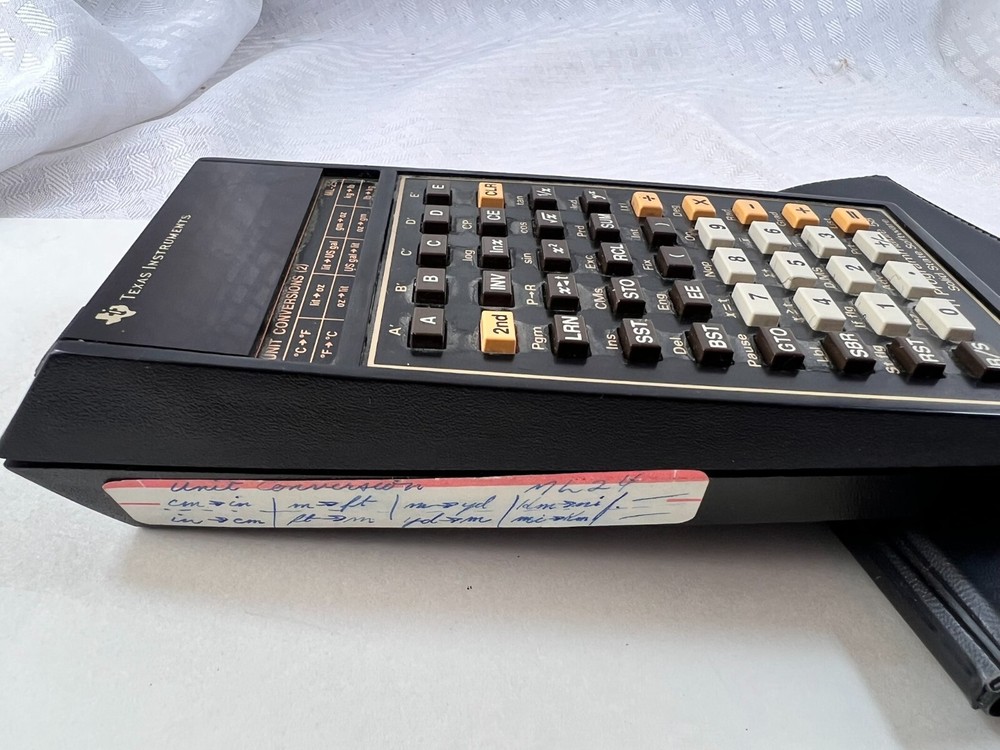 Texas Instruments Programmable 58 Calculator Master Library & Marine Navigation