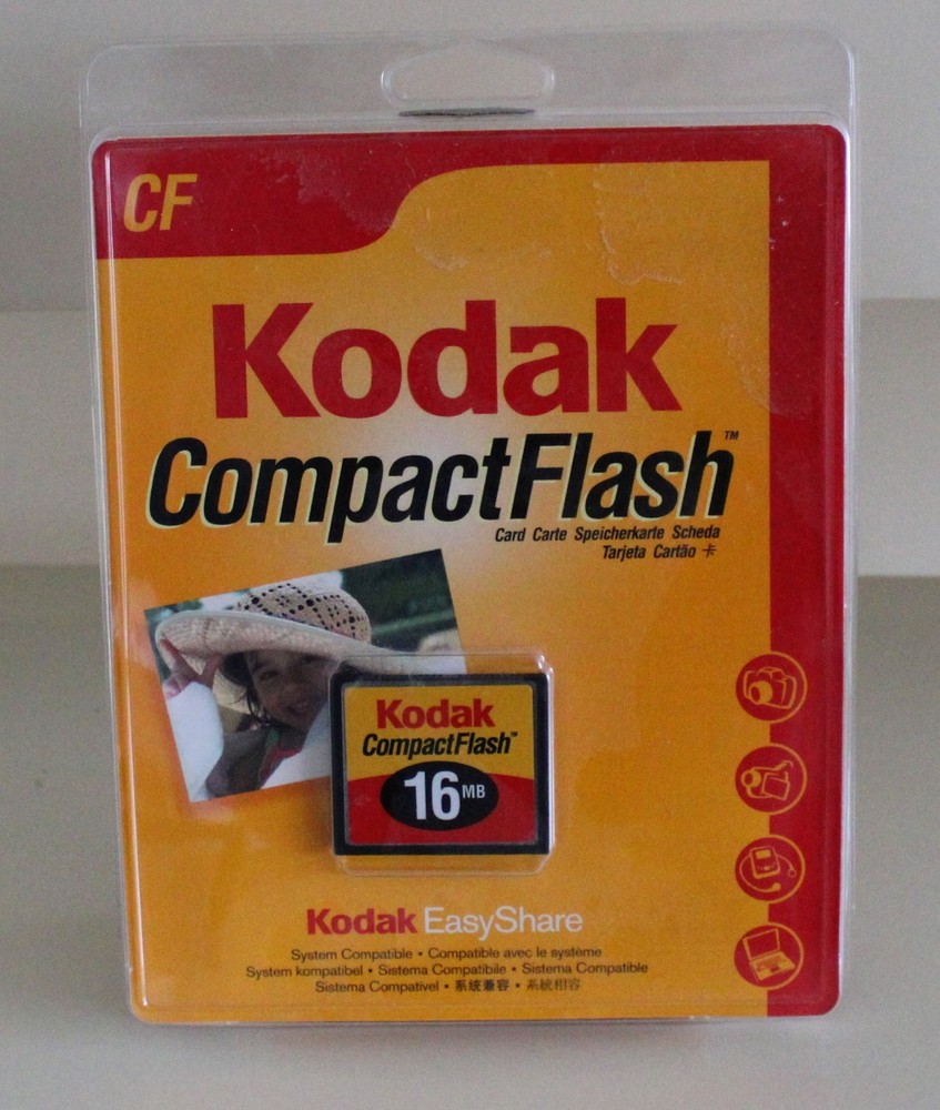 Kodak Compact Flash 16 Mb CF Memory Card