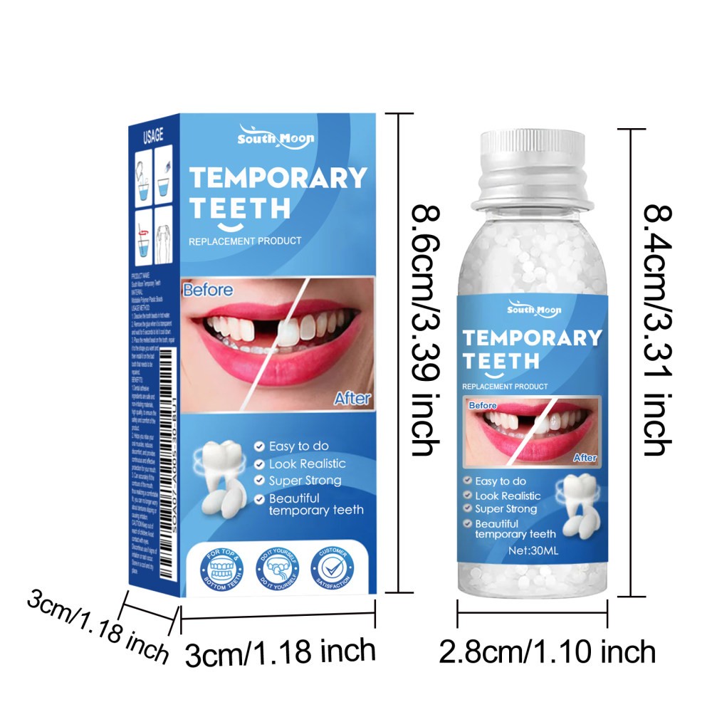Solid Tooth l Soft Material fortable for Daily Wear No