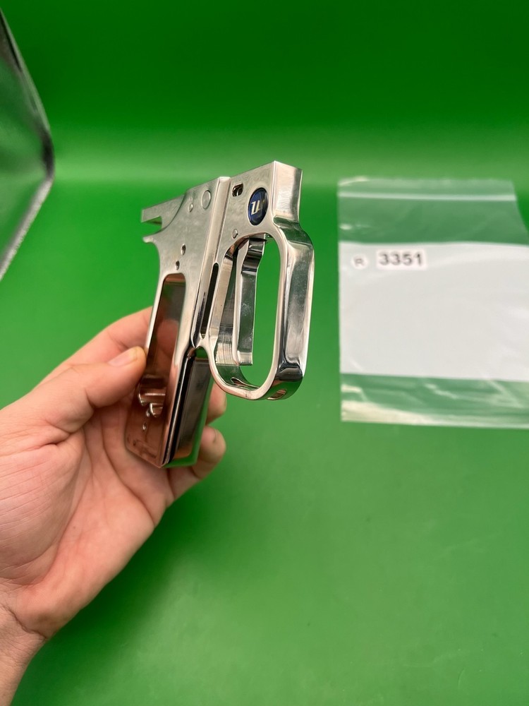 WGP Autococker Hinge Paintball Marker Frame -Silver