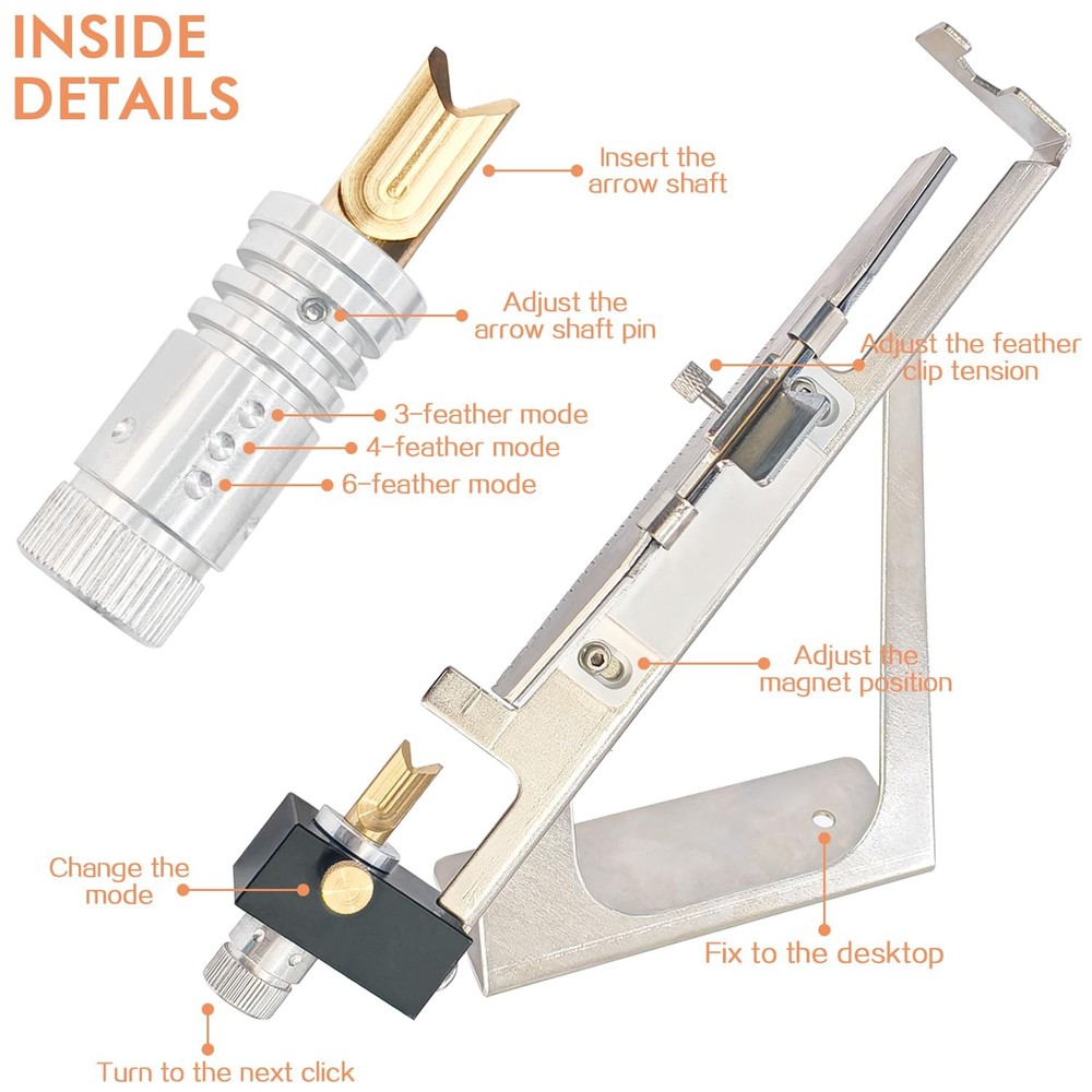 Fletching Jig, Arrow Fletching Jig