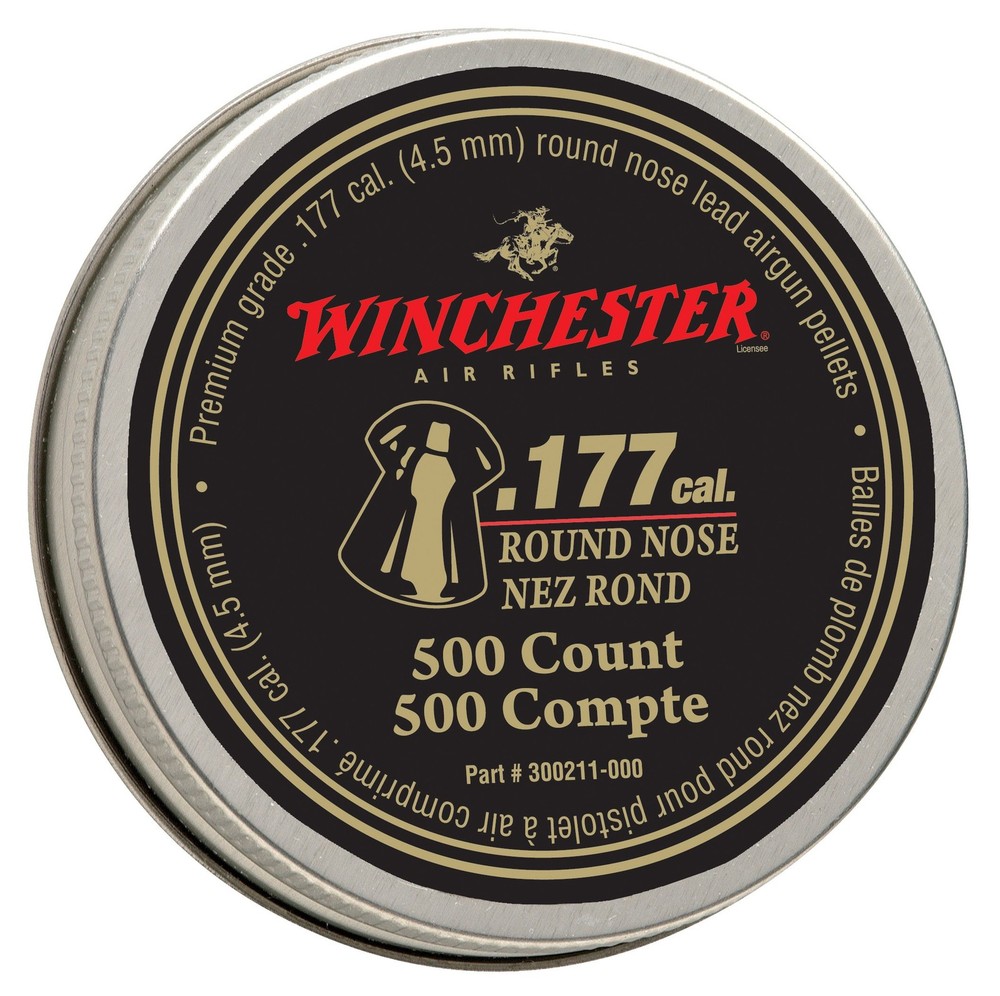Round Nose .177 Caliber Pellets