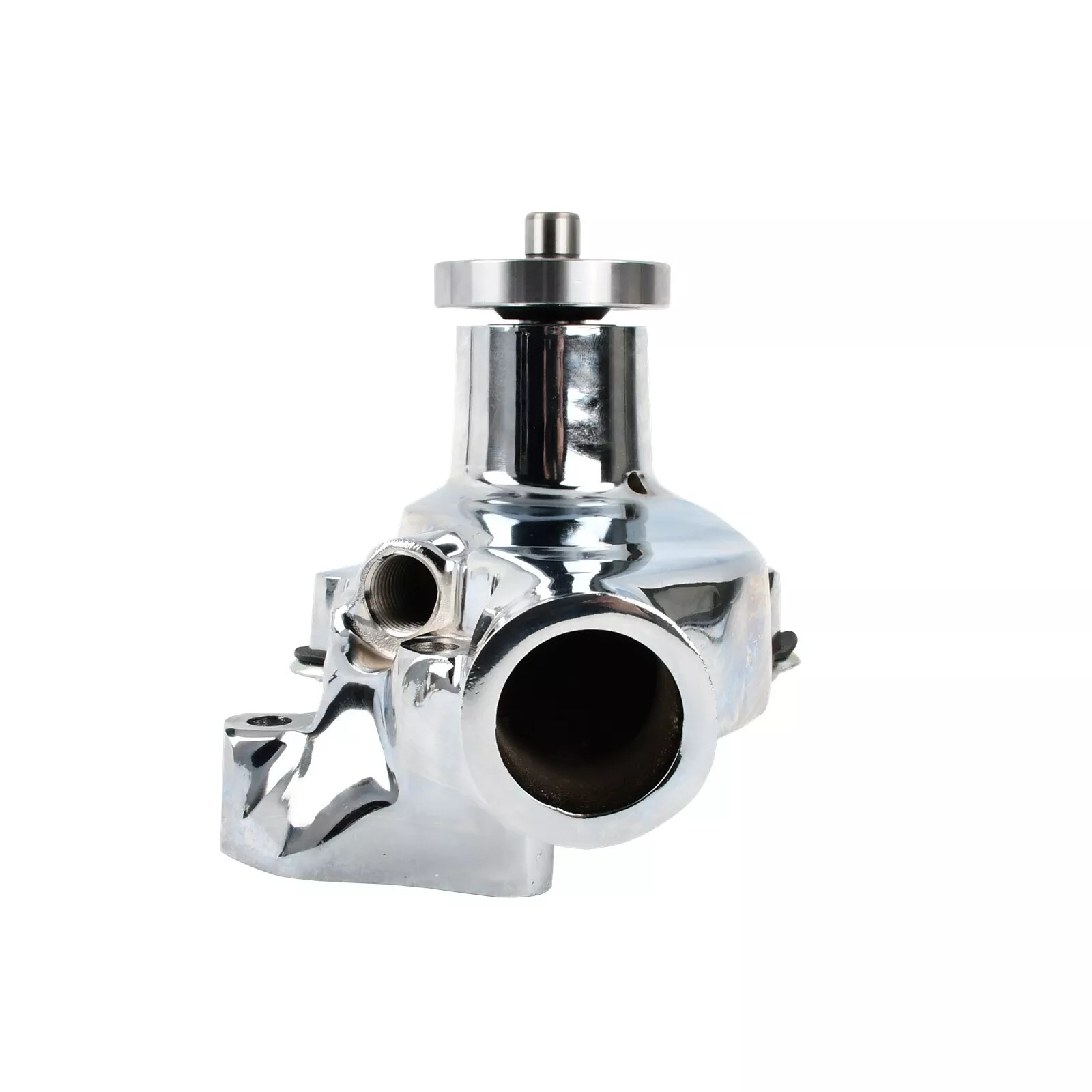 High Volume Chrome Short Water Pump For Small Block Chevy SBC 283 305 327 350