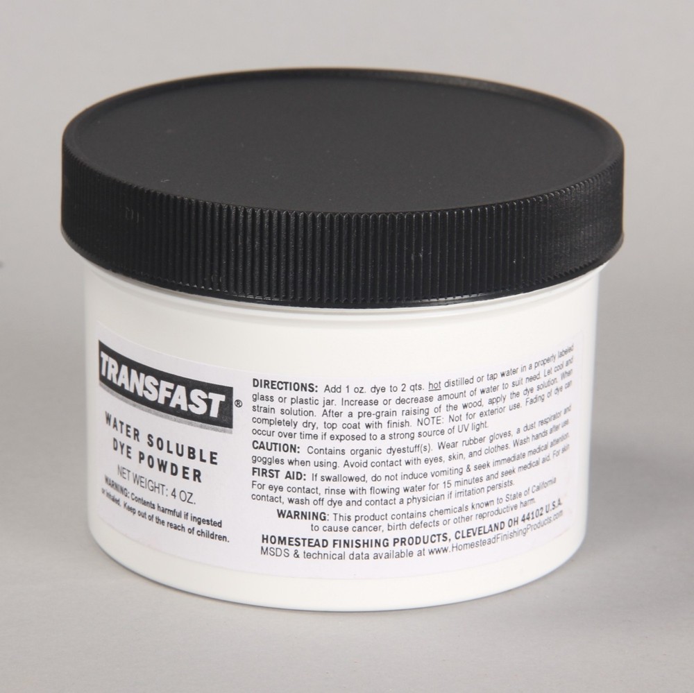 TransFast Water Soluble Dye 4 oz container TURQUOISE #3281