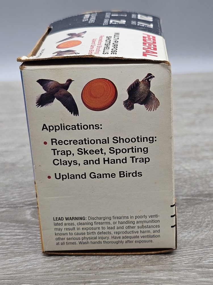 Federal 20 Gauge Multi-Purpose Empty Ammo Box