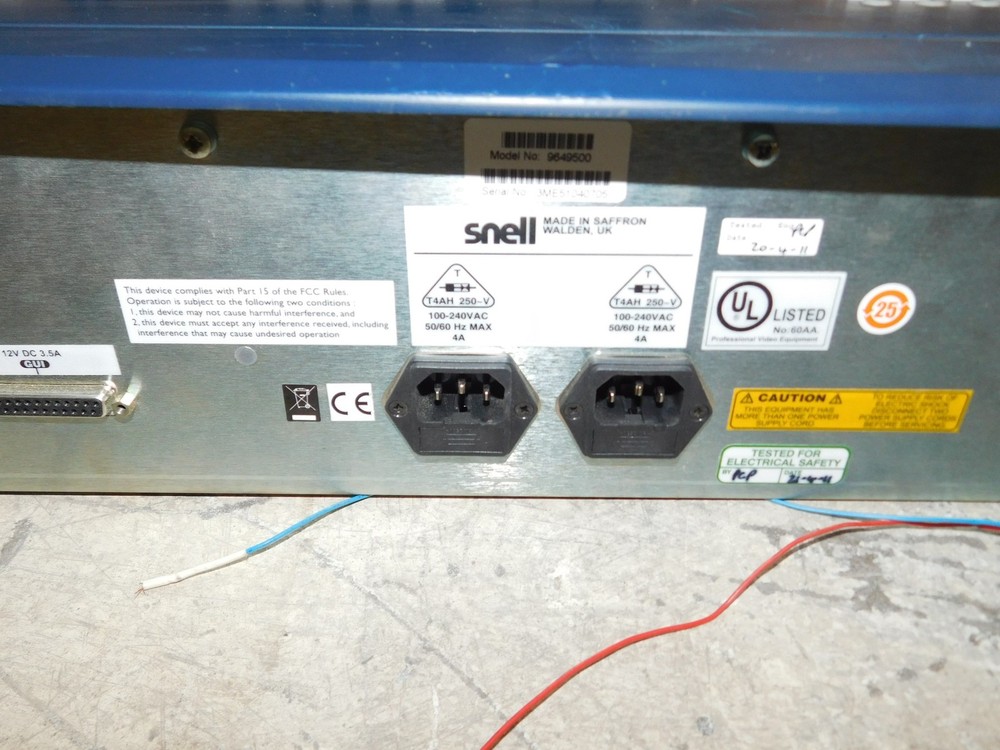 SNELL KAHUNA SWITCHER MODEL 9649500 (#4760)