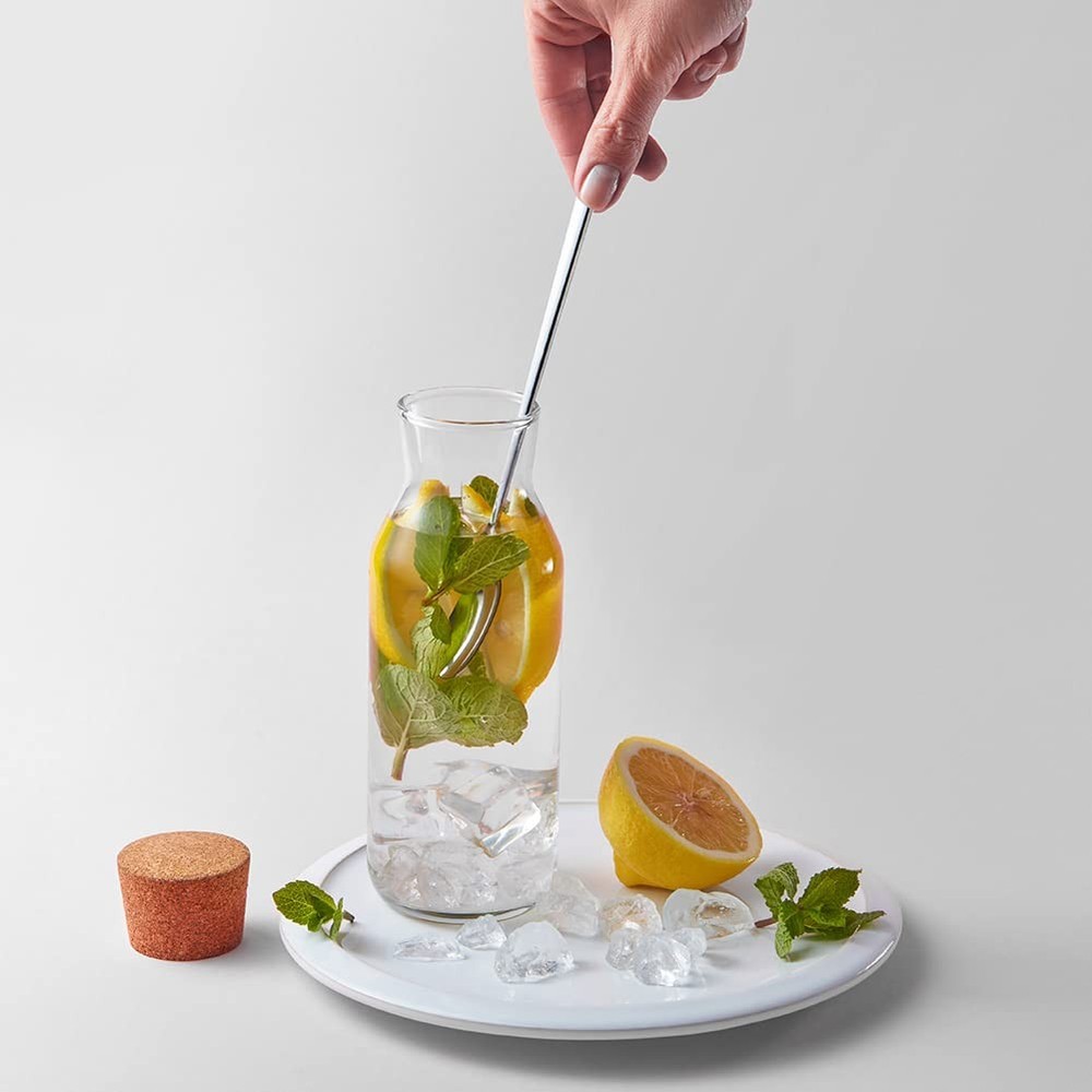 AYFDISHS Long Handle Ice Tea Spoons, Spoon, Silver