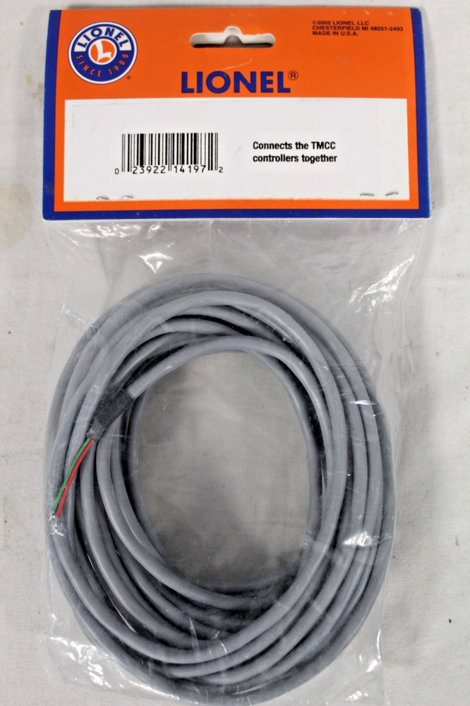 Lionel 6-14197 Controller to Controller Cable - 20 Feet (Gray)