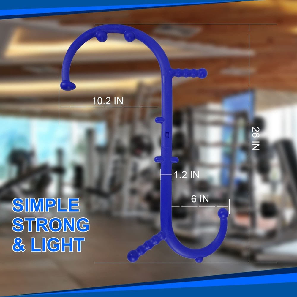 Shrdaepe 2 Pack Massage Trigger Point Cane, Body Deep Tissue, Handheld Back, ...