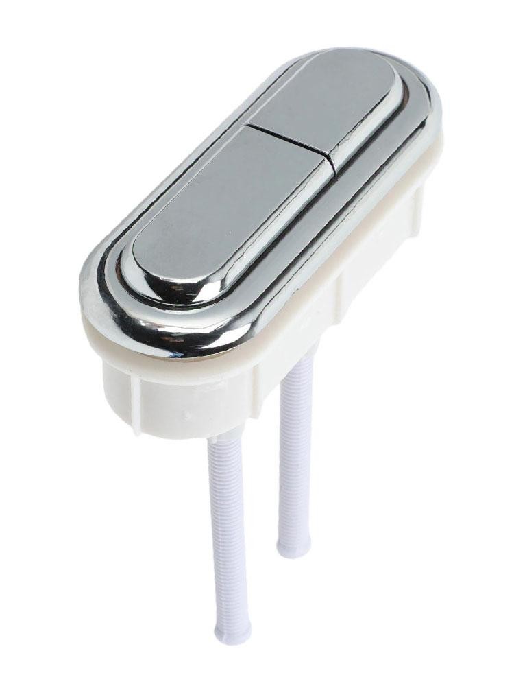 Compatible with dual flush toilets plastic oval double button flush button