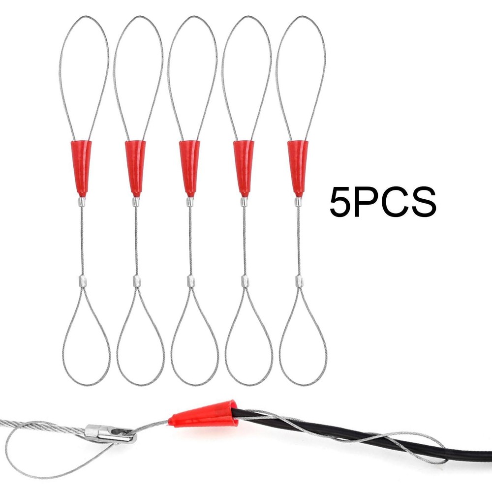 5x Cable Puller Quick Pulling Wire 240mm Portable through Wall Wire Guide Device