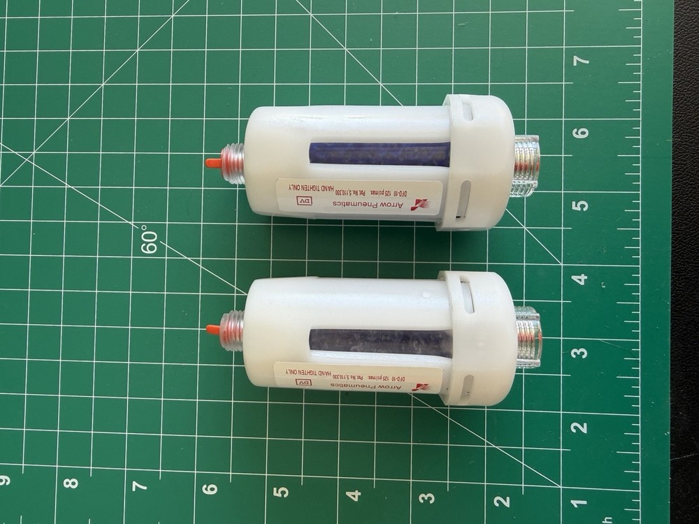 Arrow Pneumatics DFD-10 Disposable In-Line Air Filter/Dryer 2 Pack
