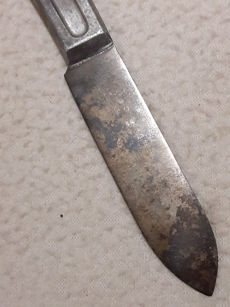 ORIGINAL WWII US MILITARY MESS KIT KNIFE UTENSIL FLATWARE SHIPS FREE