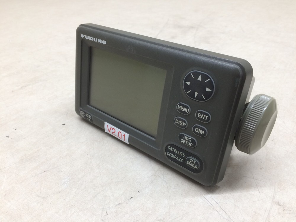 Furuno SC-502 Satellite Compass Display Head V2.01 Screen Button