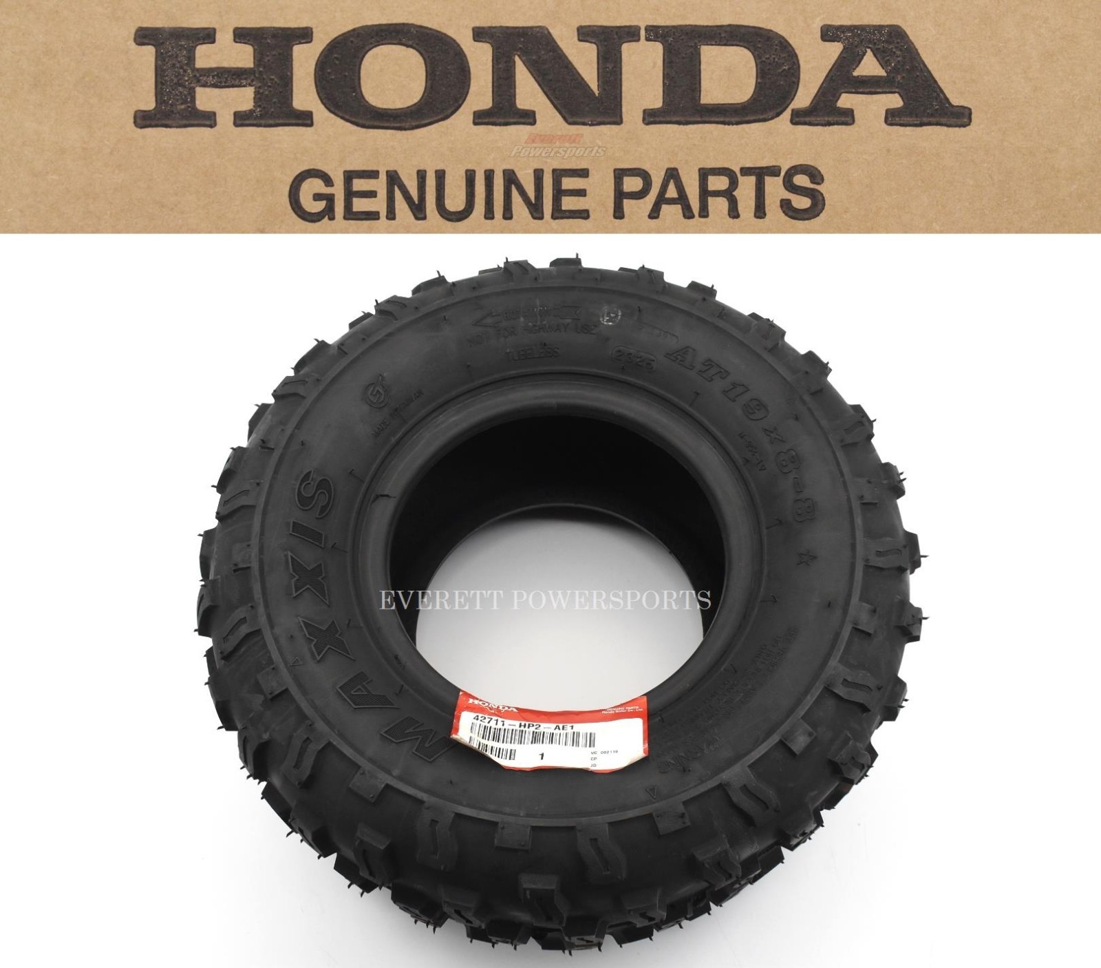 Rear Tire 19x8-8 19x8x8 Tubeless Maxxis ATV TRX90 1993-2025 OEM Honda #A305
