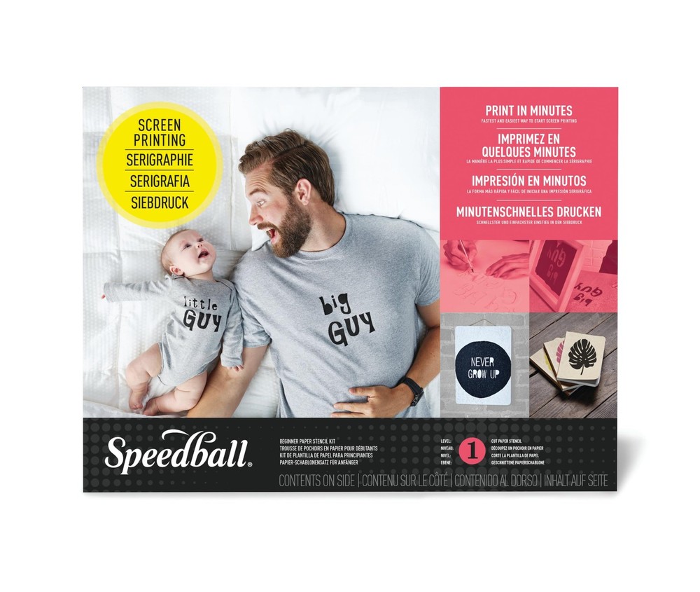 Paper Stencil Beginner Screen Printing Kit, 045061