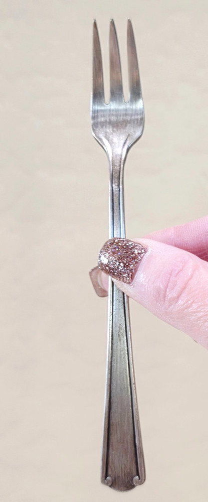 Vintage 1910-1940 Medco Silver Co Don's Classic A1 ROOSEVELT Pattern SP Fork