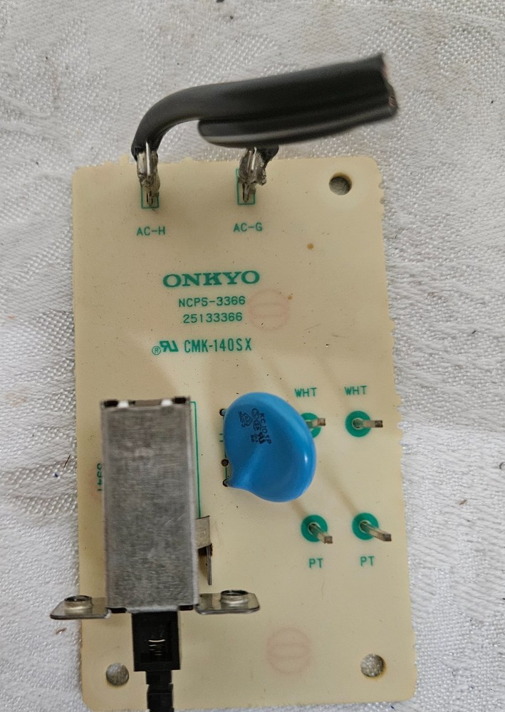 ONKYO DX-5500 Compact Disc Player POWER SWITCH PCB Onkyo NCPS-3366
