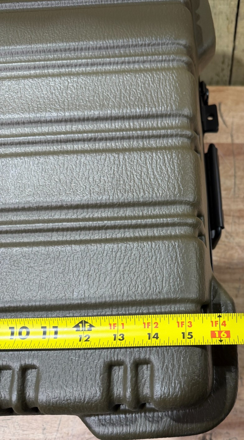 Thermodyne Storage Case 20x16.5x10.5" Military Waterproof Footlocker Hardigg