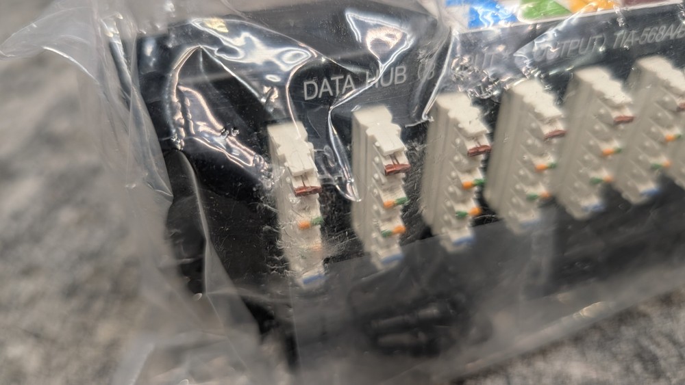 Wirepath Data Patch Module WP-MOD-DATA8x8, 110 punchdown to RJ45 Jack Connection
