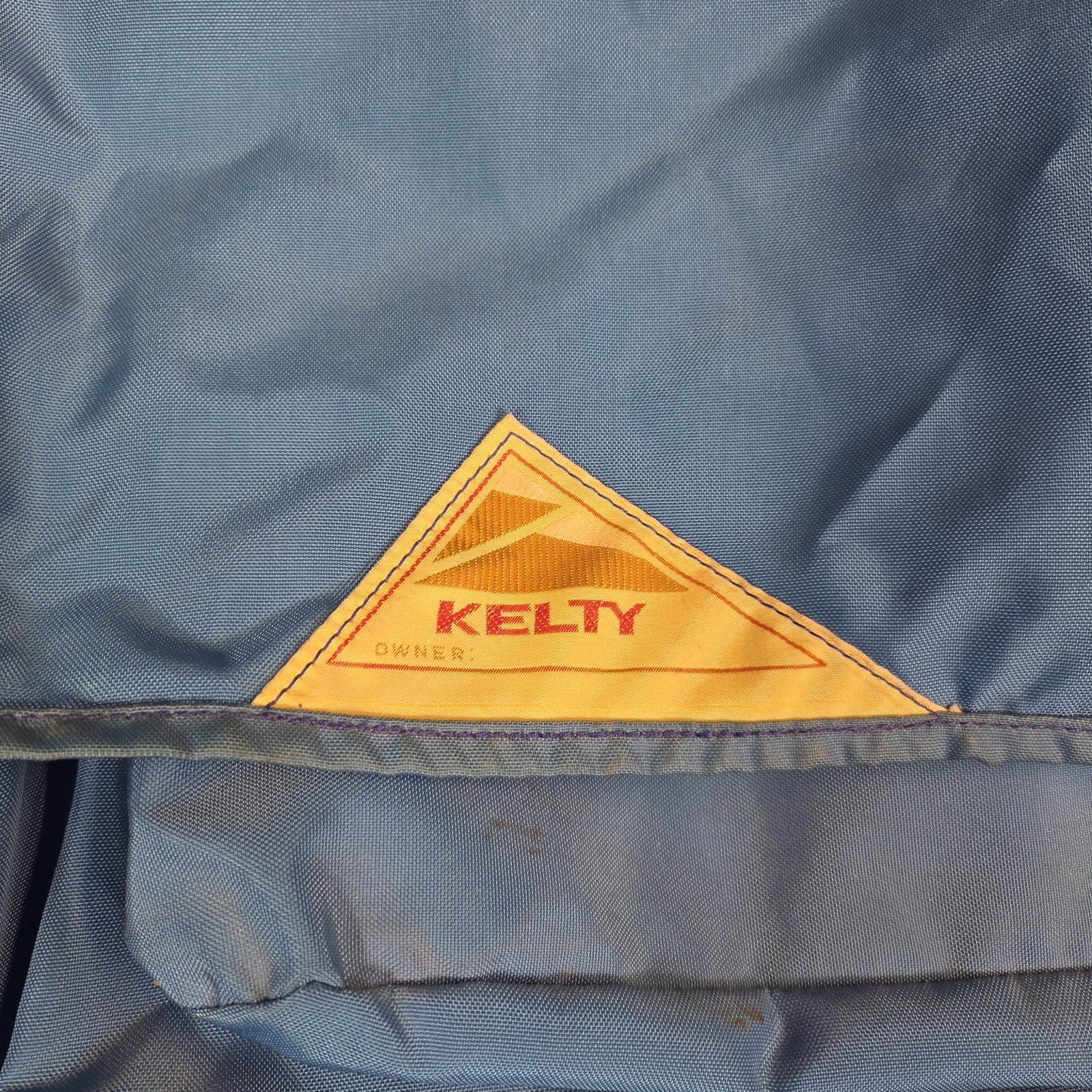 KELTY Sun Valley, CA Vintage 70's Blue External Frame Hiking Backpack Size Large