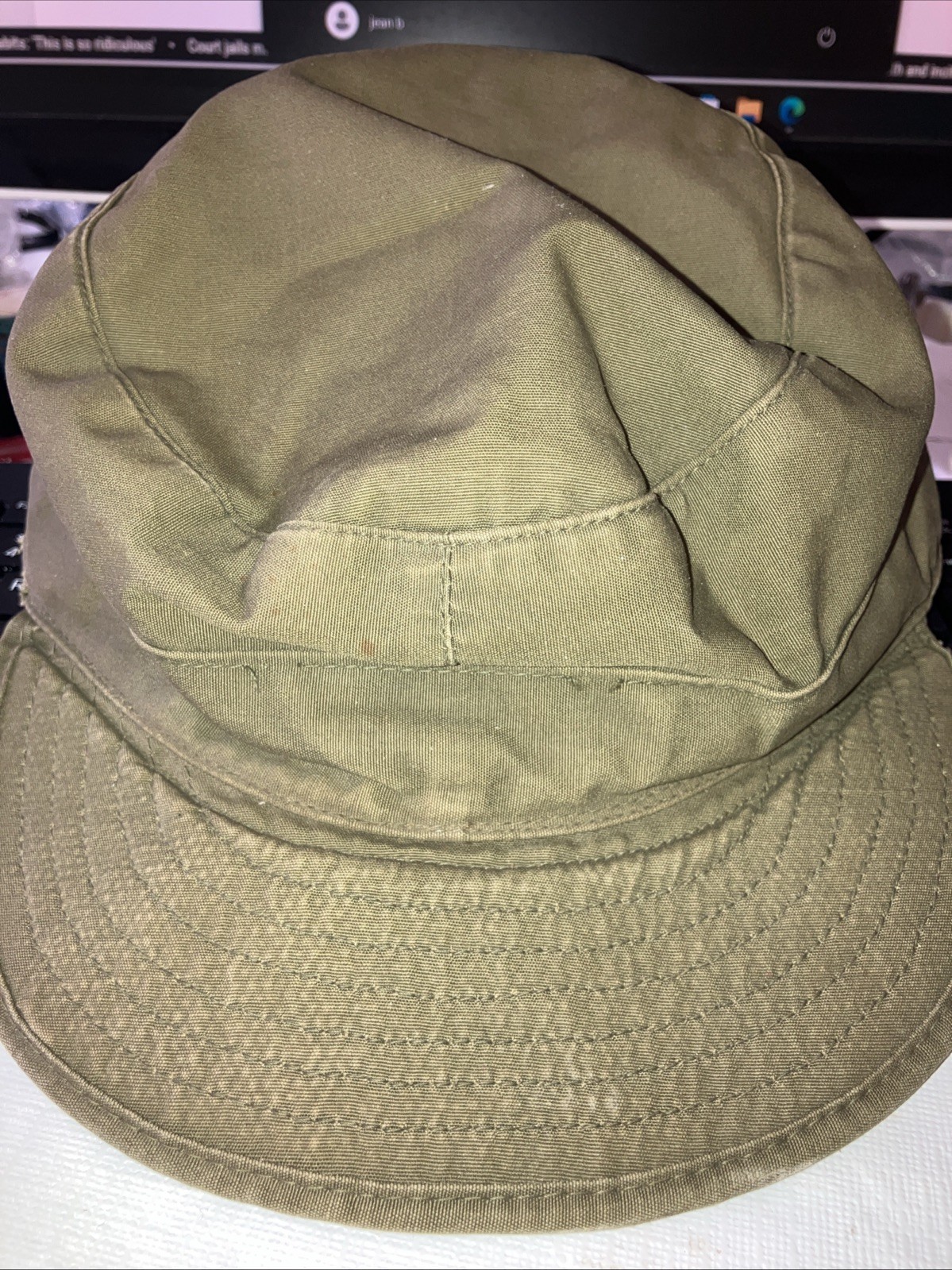 M51 FIELD CAP Dated 1951 6 3/4 ranger airborne mp armor hat fatigue mash patrol