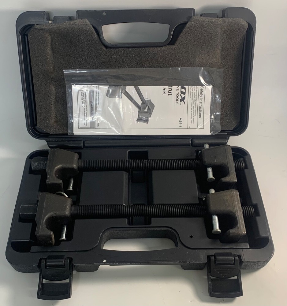 Maddox ME4-1 2PC MacPherson Strut Spring Compressor Set with Carrying Case