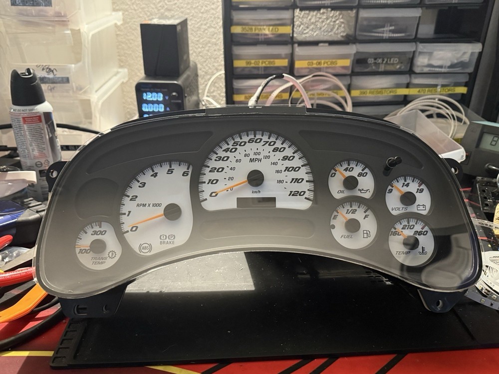 Chevy 03-05 Custom Built SS Cluster