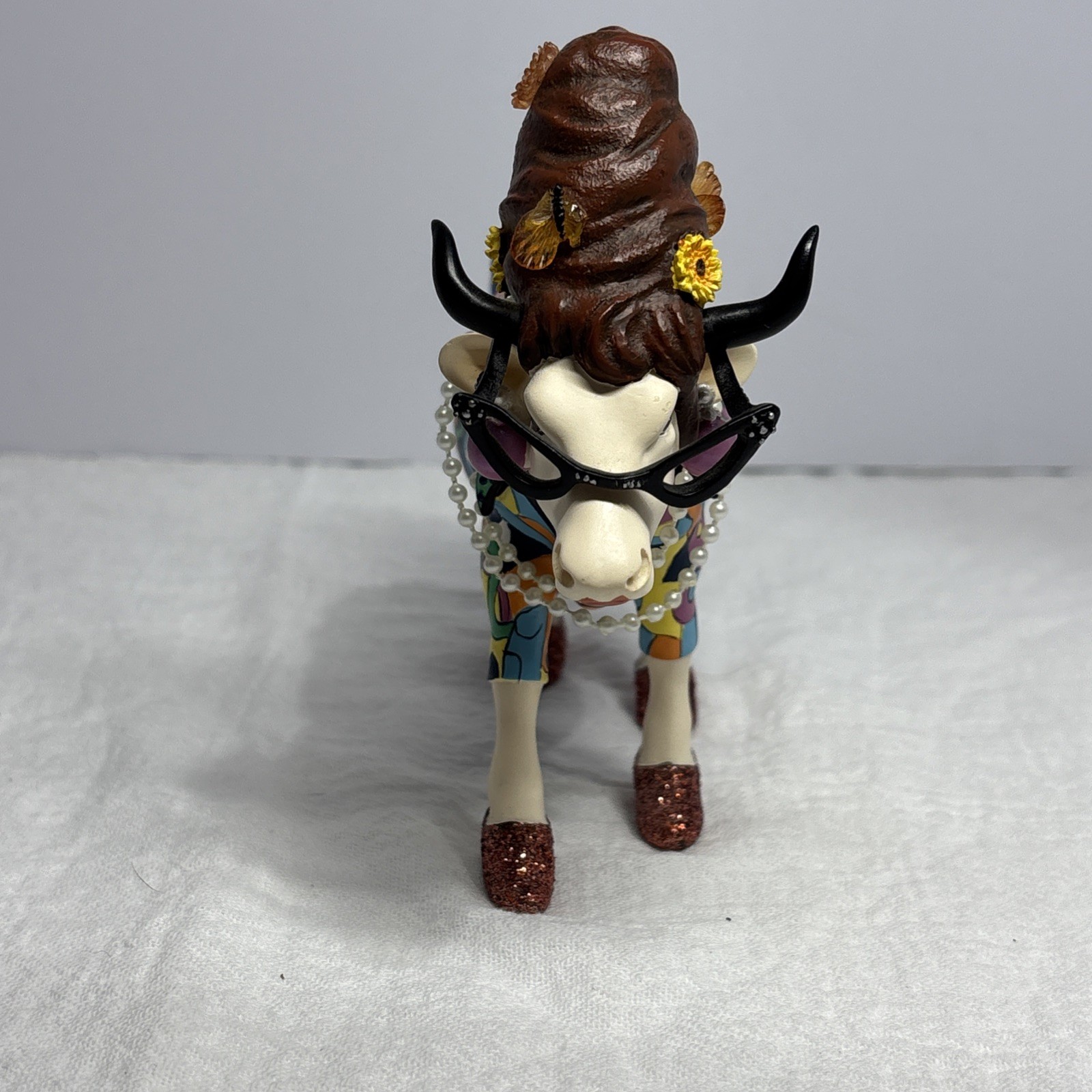 Cow Parade Beehive Bovine 2002 Retired VINTAGE-READ DESCRIPTION