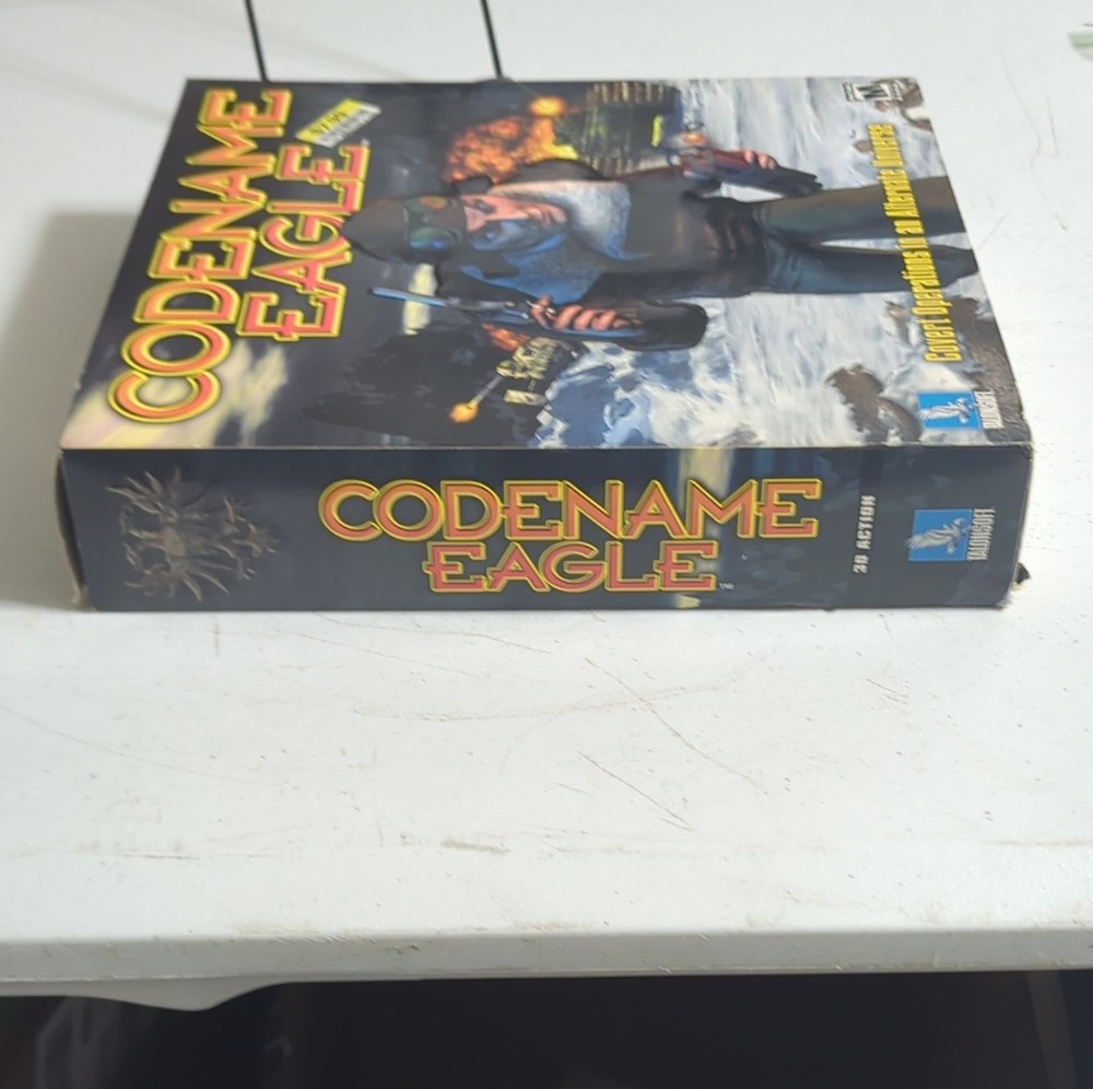 TalonSoft Codename Eagle PC Big Box 3D Action CD Windows 95/98 w/ Player's Guide