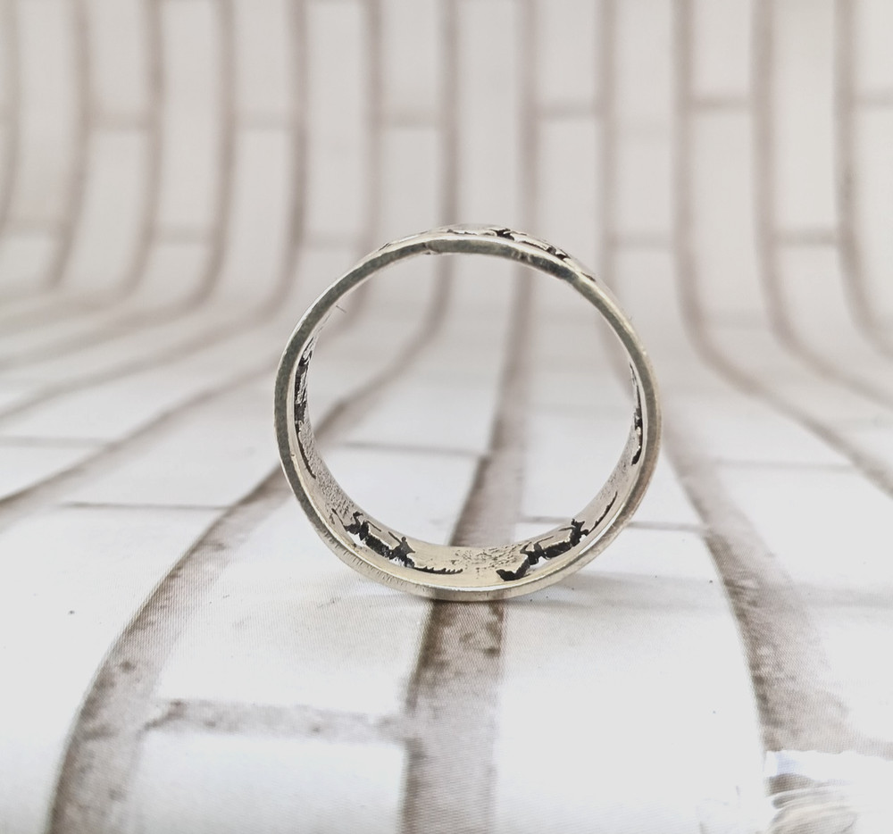 Solid 925 Sterling Silver Ring Statement Horse Ring Handmade All Size AK1509