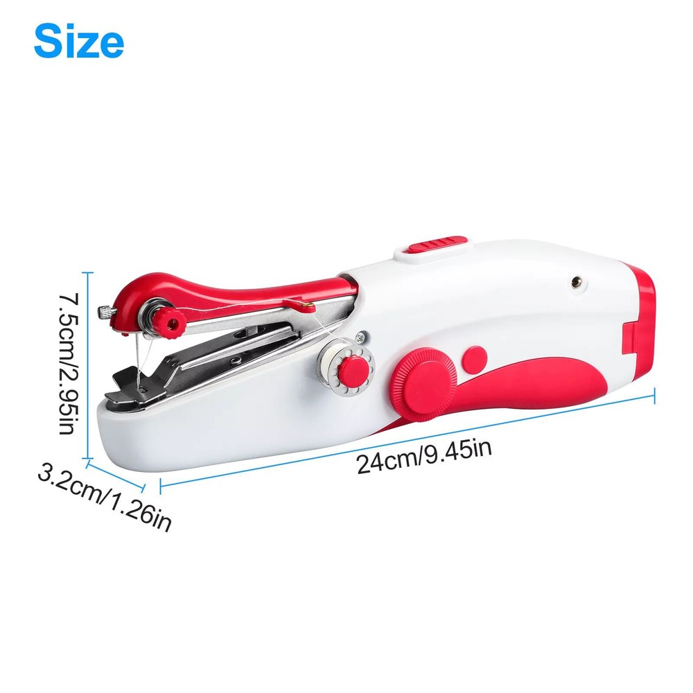 Lightweight Portable Mini Compact Handheld Sewing Machine Accessories Kit