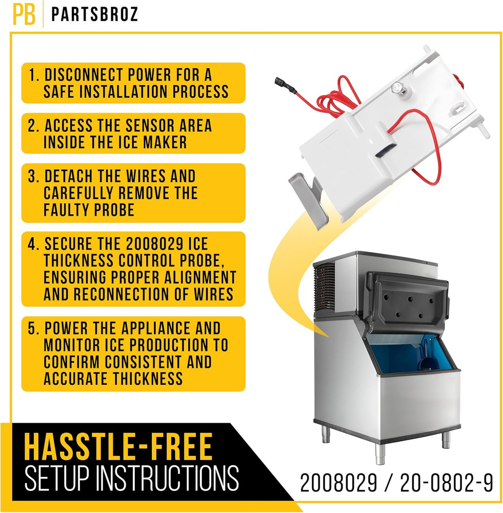 2008029 Ice Thickness Control Probe - Compatible With Manitowoc Ice Machine Part