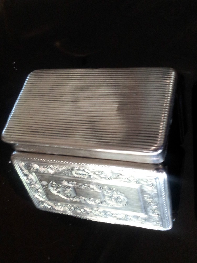 Early 19th C. Sterling SilverSnuff Box