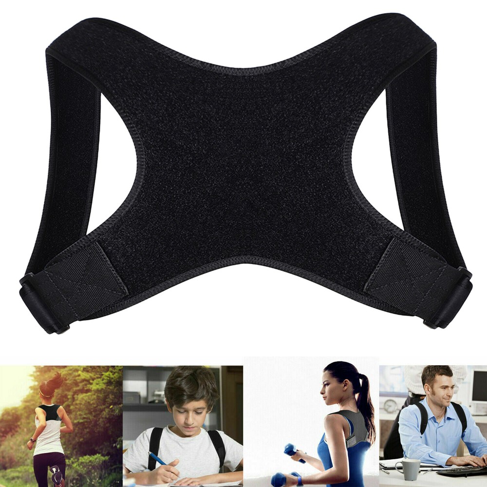 Adjustable Posture Corrector Brace: Gently Pulls Shoulders Back to Relieve Pain