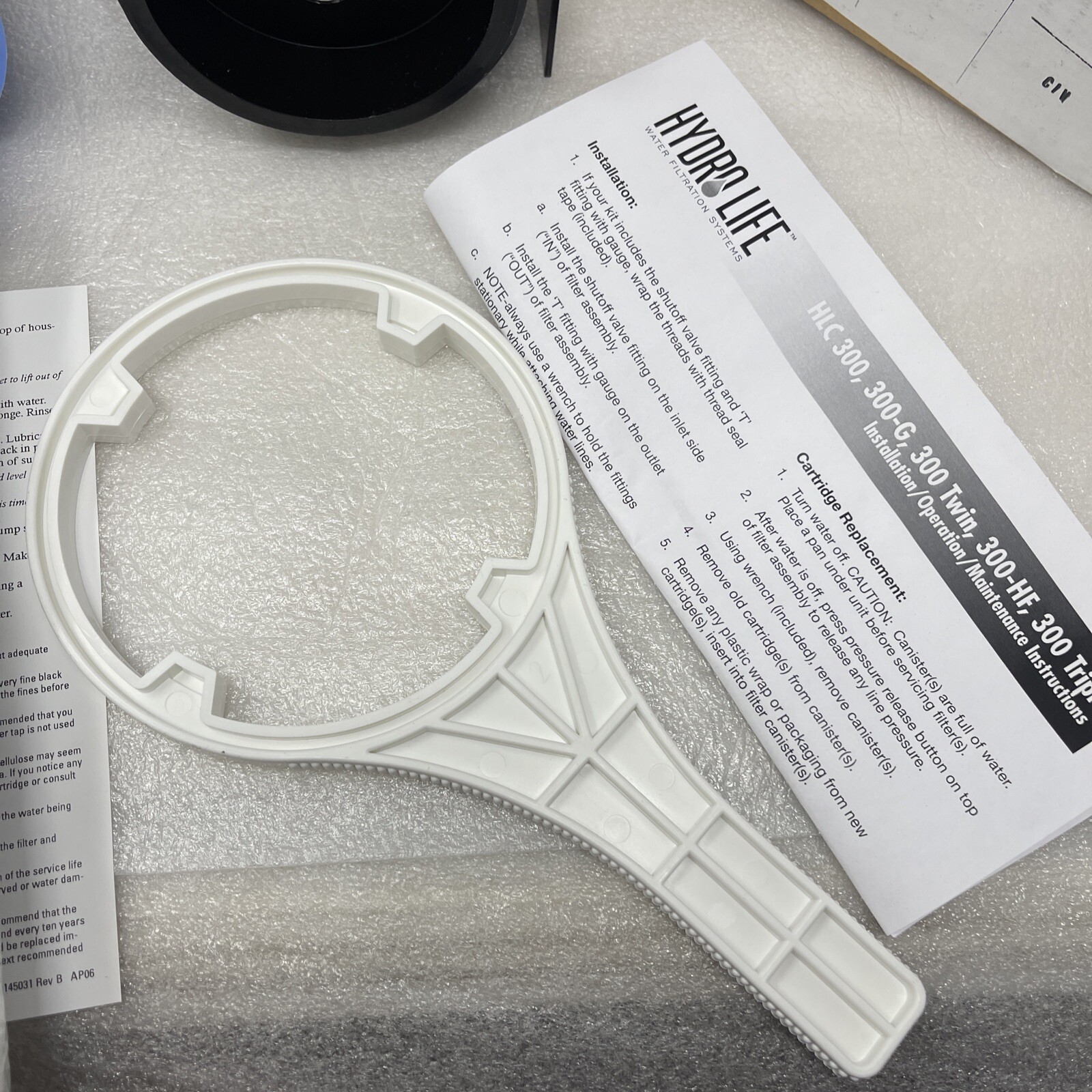 Camco Hydro Life HLC 300 Kit, 350 Water Filter Cartridge Processor, Ice Machine