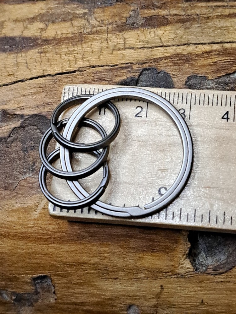 Pro Series Titanium Sidepush Keyring Set