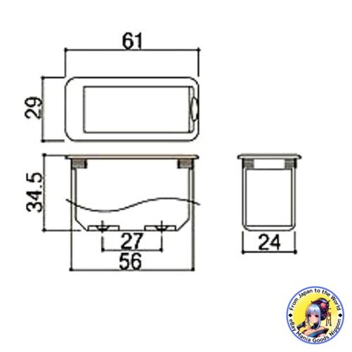 GOTOH BB-02 Battery Box Compact Durable Design
